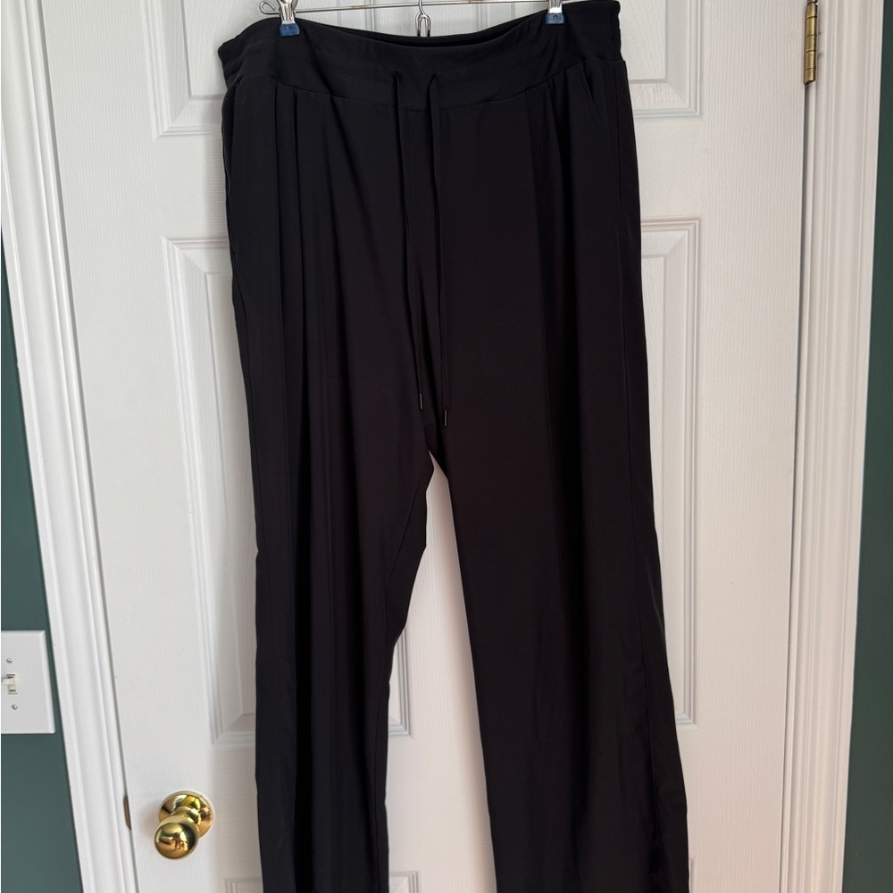 Calia Wide Leg Black Lounge Pants - XL